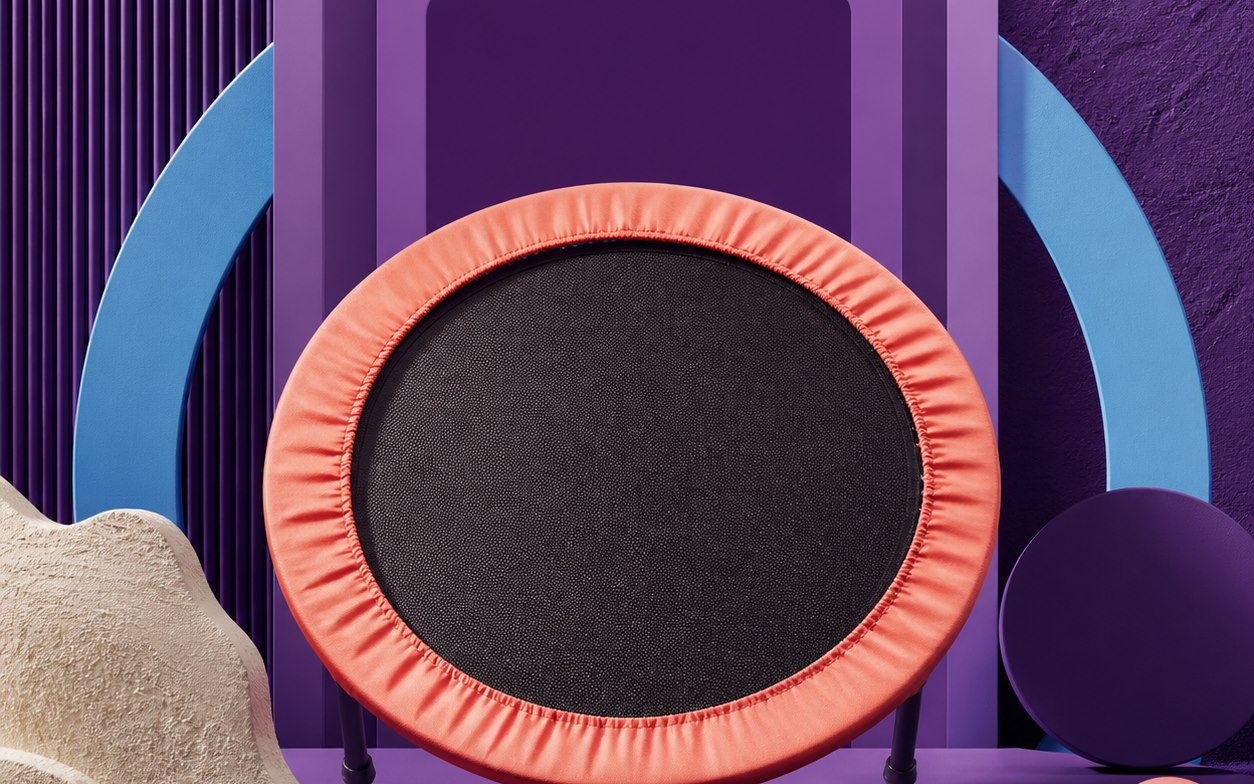 Trampolines.com USA TikTok campaign performance summary.